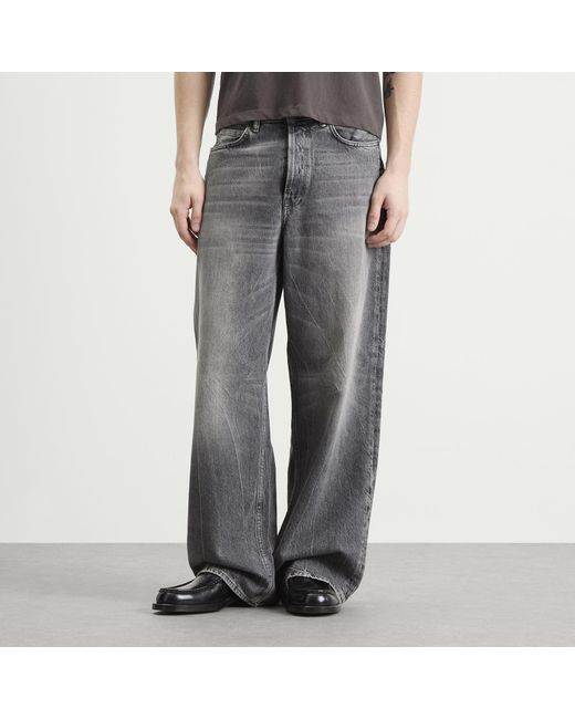 Acne Gray 1981 Gothik Wash Denim Jeans for men