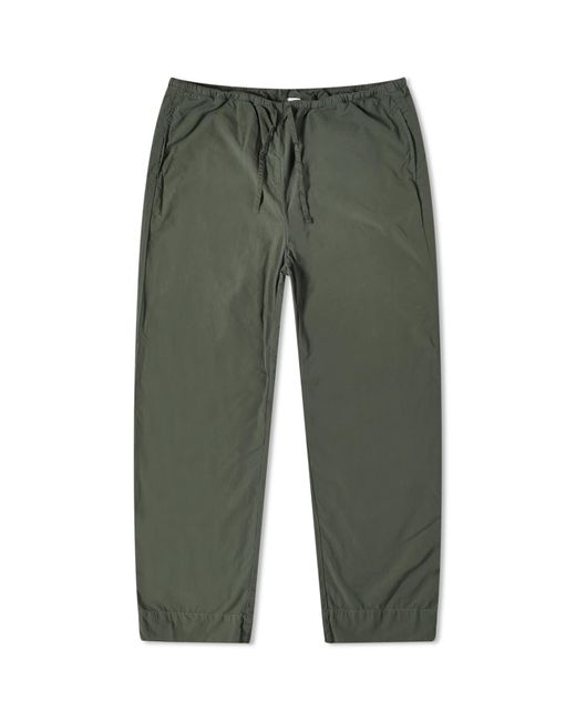 Save Khaki Green Poplin Haven Trouser for men