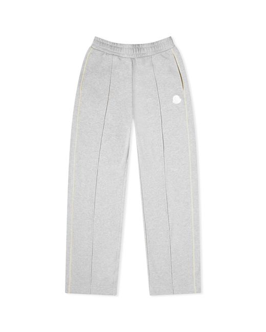 Moncler Gray Contrast Stitch Sweatpants