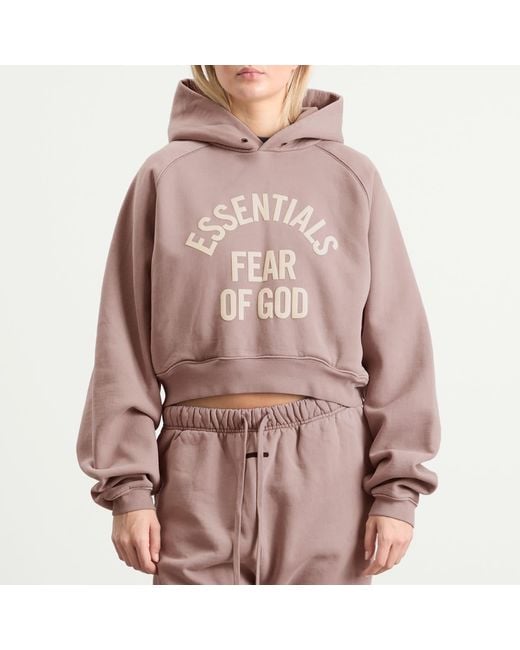 Fear Of God Multicolor Campus 90's Crop Raglan Hoodie