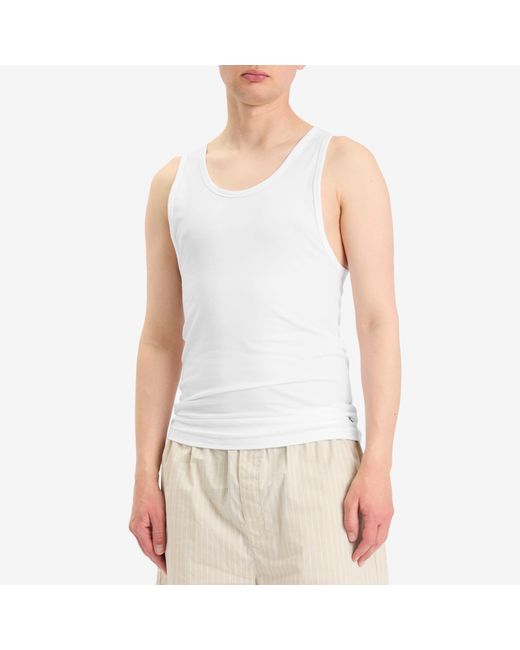 Calvin Klein White Tank Top for men