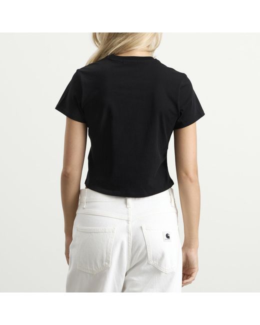 Dime Black Cursive Denim T-Shirt