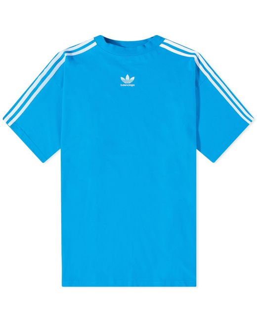 Balenciaga Blue X Adidas T-shirt for men