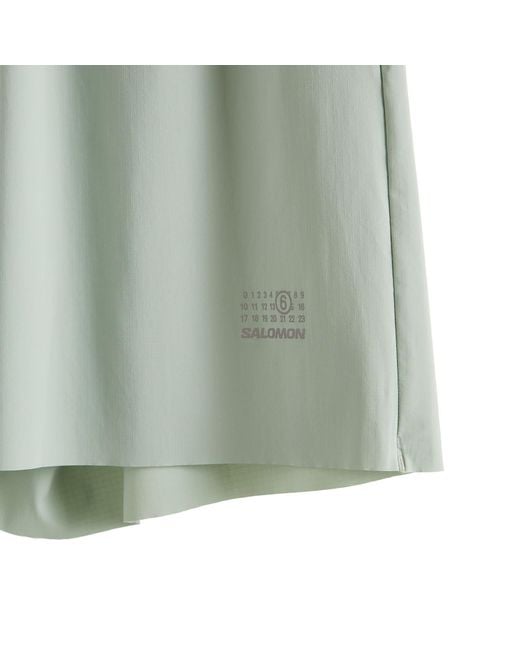 MM6 by Maison Margiela Green Mm6 X Salomon Shorts for men