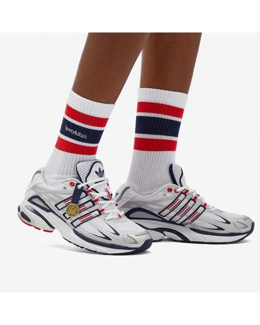 adidas X Sporty & Rich Adistar Cushion in White | Lyst