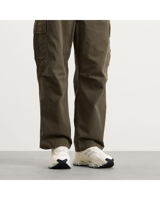 Adidas White Megaride Ag Sneaker for men