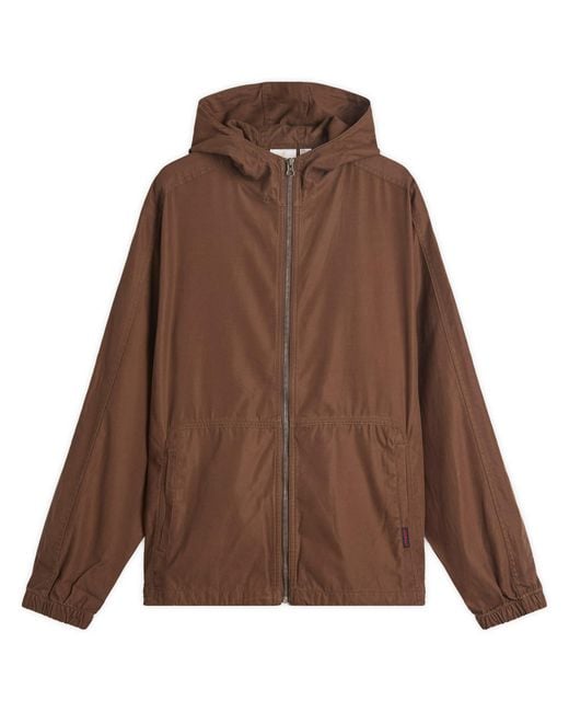 Gramicci Brown Beach Hooded Jacket for men