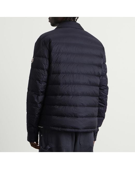 Moncler Blue Vydori Shirt Jacket & Gilet Set for men