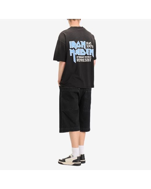Represent Black Iron Maiden Anniversary T-Shirt for men