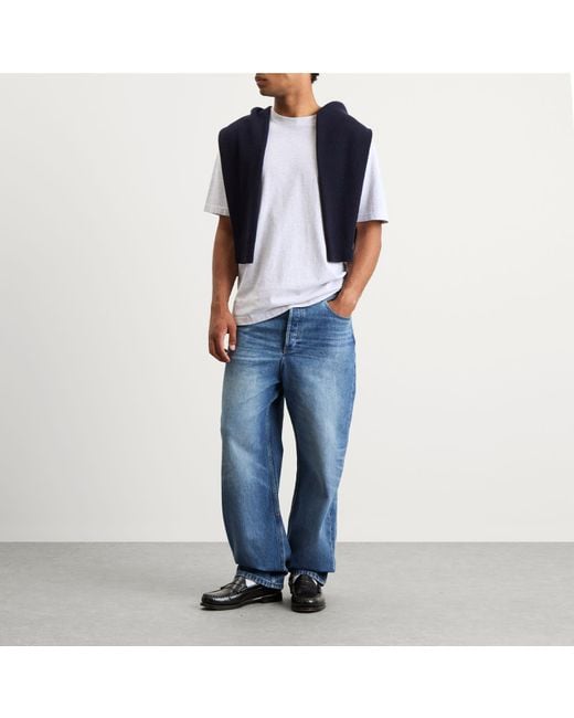 A.P.C. Blue Solal Straight Jeans for men