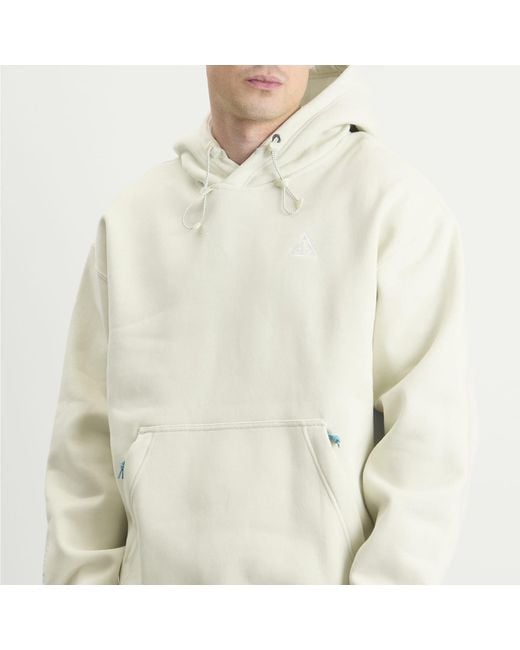 Nike Natural Acg Tuff Fleece Pullover Hoodie for men