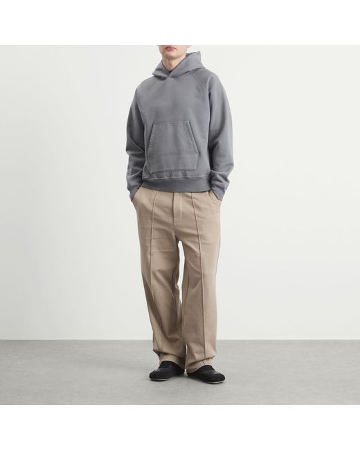 Lady White Co. Gray Super Weighted Hoodie for men
