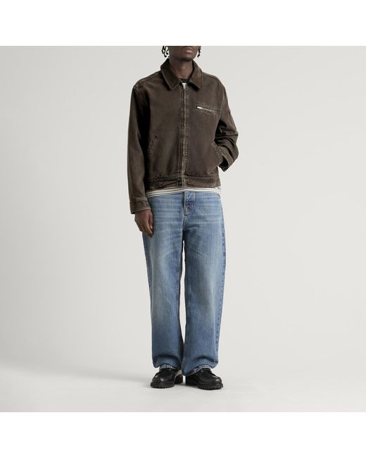 A.P.C. Brown Alexis Blouson Jacket for men