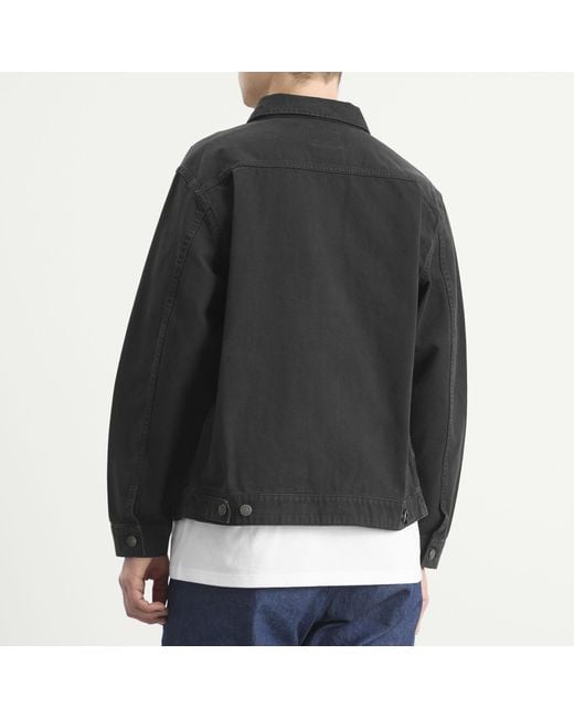 Gramicci Black Taos Canvas Jacket for men
