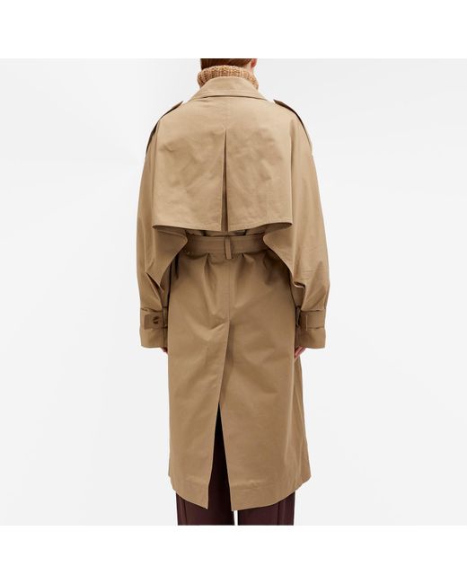 Acne Natural Odande Trench Coat