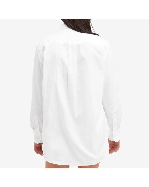 HOMMEGIRLS White Classic Shirt