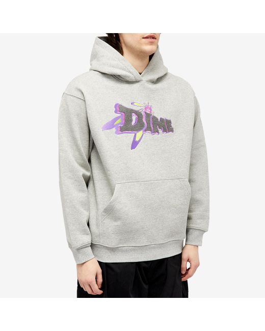 Dime Gray Encino Chenille Hoodie for men