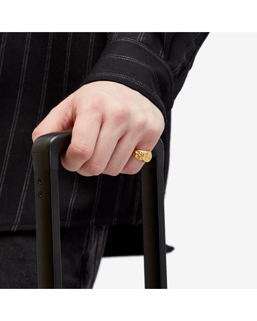 SIMUERO Metallic Sello Soye Ring