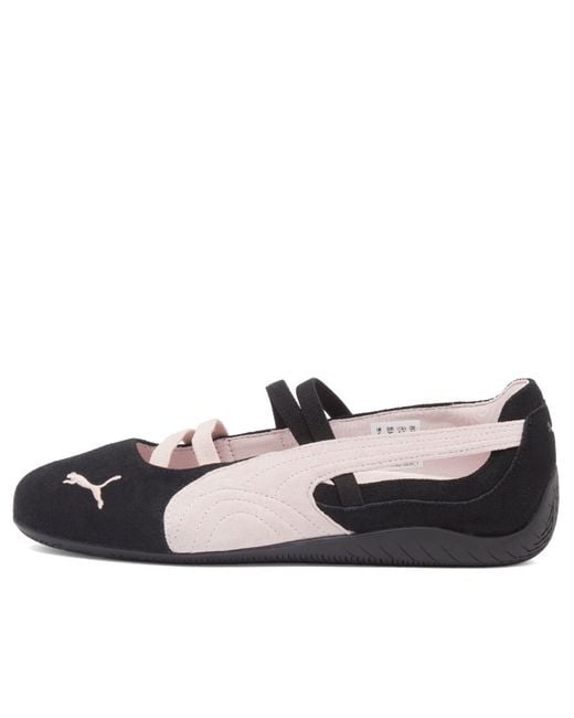 PUMA Black S Speedcat Ballet Suede Shoes