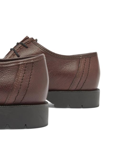 Kleman Brown Padror Grain Shoe for men