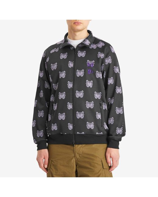 Needles Gray X Kae Tanaka Poly Jacquard Track Jacket for men