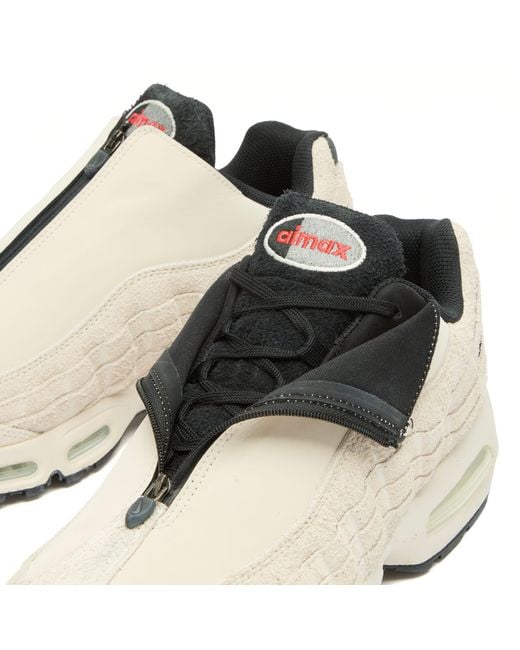 Nike White Air Max 95 Zip Sp Sneaker for men