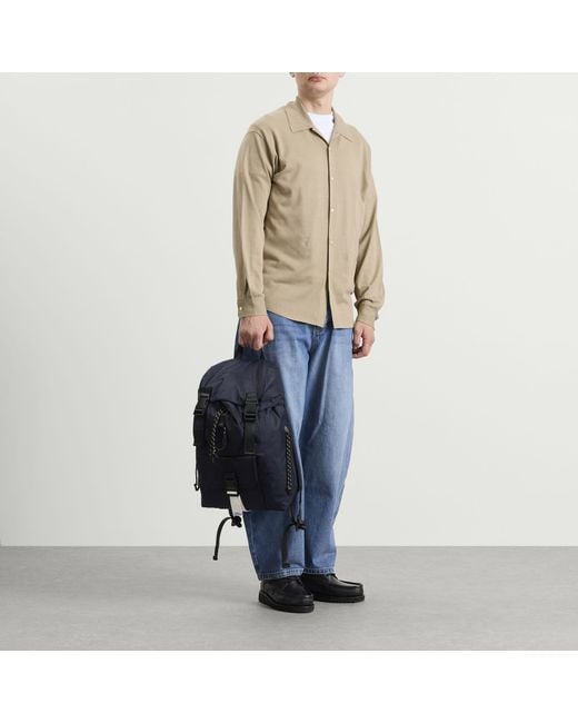 A.P.C. Blue Sac A Dos Trek 2.0 Back Pack for men
