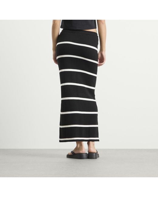 4th & Reckless Black Aisa Maxi Skirt