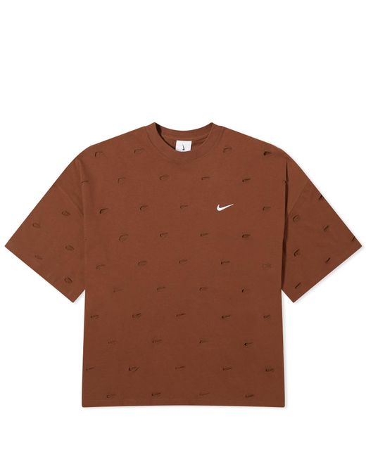 Nike Brown X Jacquemus Swoosh T-Shirt
