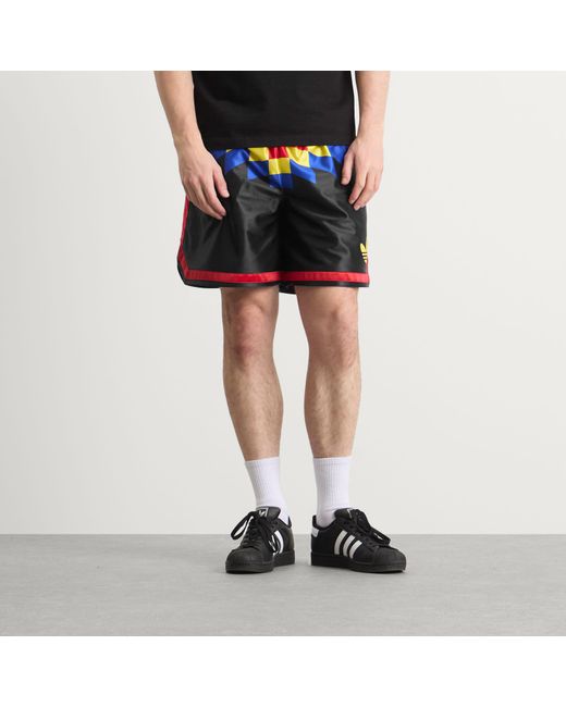 Adidas Blue Basketball Diamond Pack Short for men
