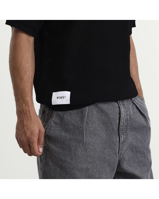 (w)taps Black Dup Sweater for men