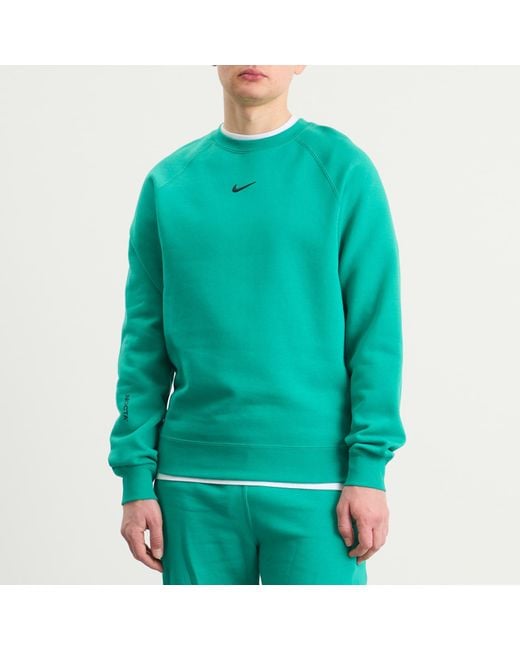 Nike Green X Nocta Cardinal Stock Crew Fleece Sweatshirt for men