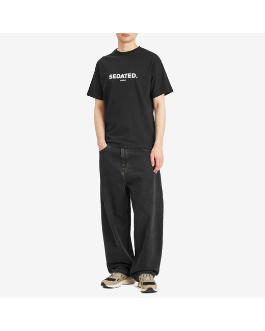 Postalco Black Sedated T-Shirt for men