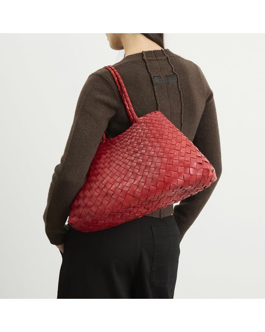 Dragon Diffusion Red Santa Croce Large Bag