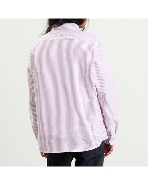 Palmes Purple Deuce Oxford Shirt for men