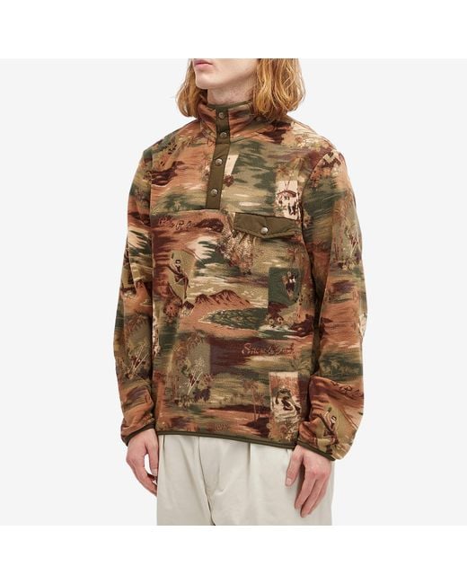 Roper 1352 Polar (Camo) - Men's Fleece Pullover