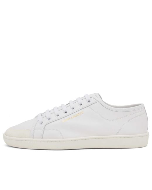 Saint Laurent White Sl39 Greenwich Sneaker for men