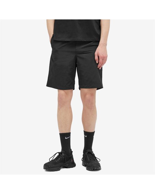 Snow Peak Black Light Mountain Cloth Shorts for men