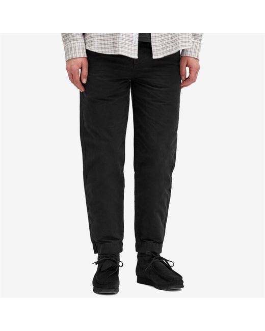 Folk Black Assembly Trousers for men