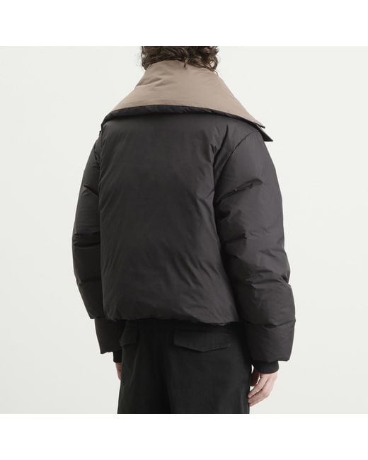 Entire studios Black Kelly Padded Jacket for men