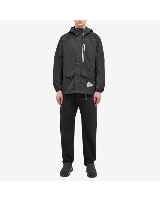 Gramicci Gray X And Wander Patchwork Wind Jacket for men