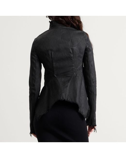 Rick Owens Black Naska Gary Jacket
