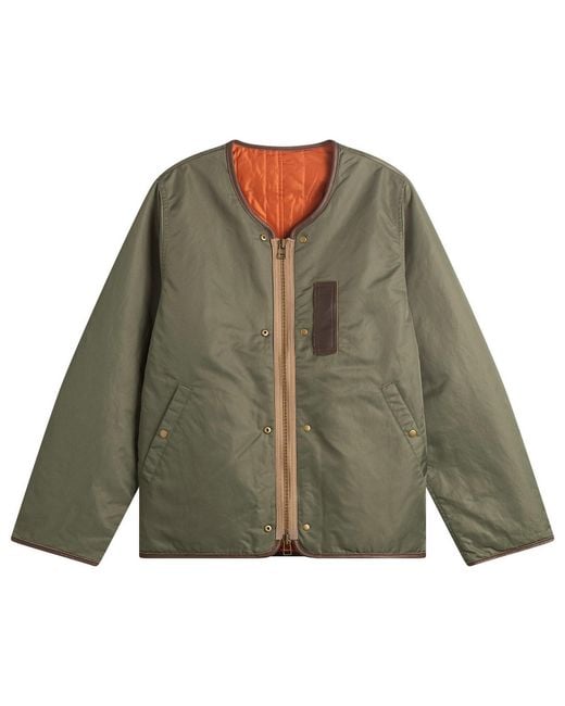FRIZMWORKS Green Reversible Ma-1 Jacket for men