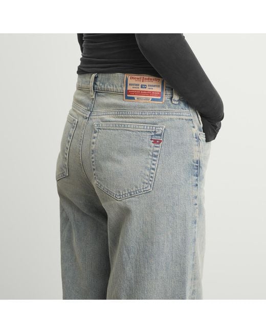DIESEL Blue 1978 D-Akemi Wide Leg Jeans