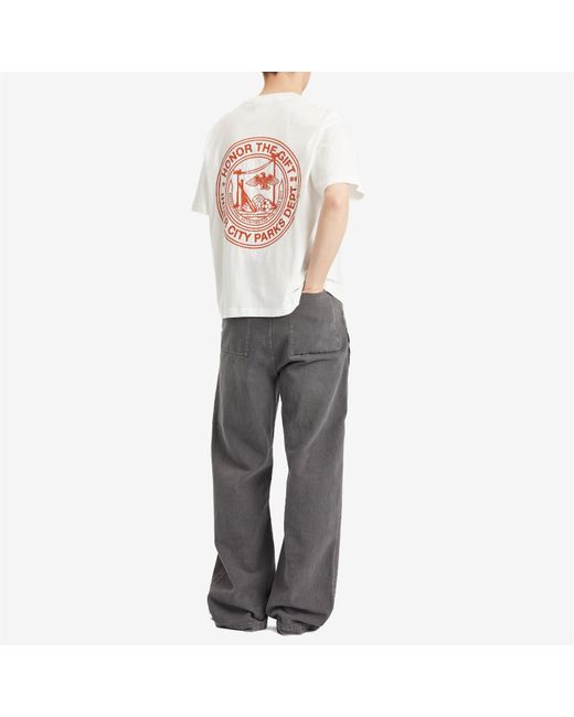 Honor The Gift White Inner City Parks T-Shirt for men