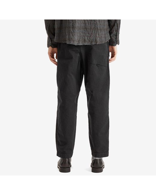 YMC Black Alva Skate Trouser for men