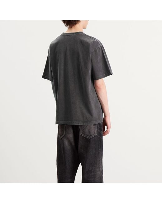 Neighborhood Black Ss-7 T-Shirt for men