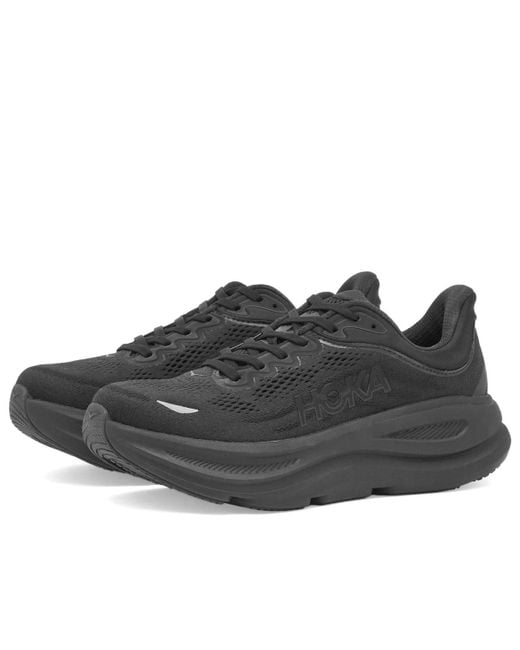 Hoka One One Black W Bondi 9 Sneaker