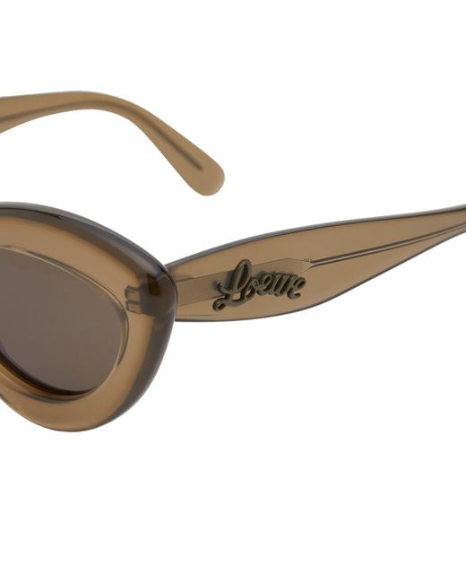 Loewe Brown Cat-Eye Sunglasses
