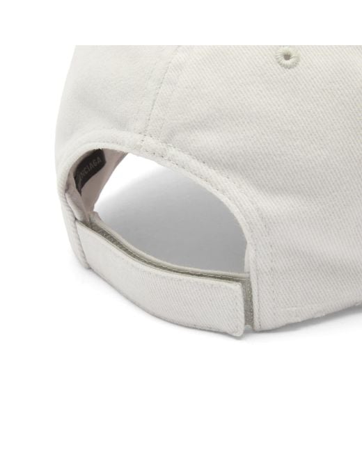 Balenciaga White Logo Cap for men